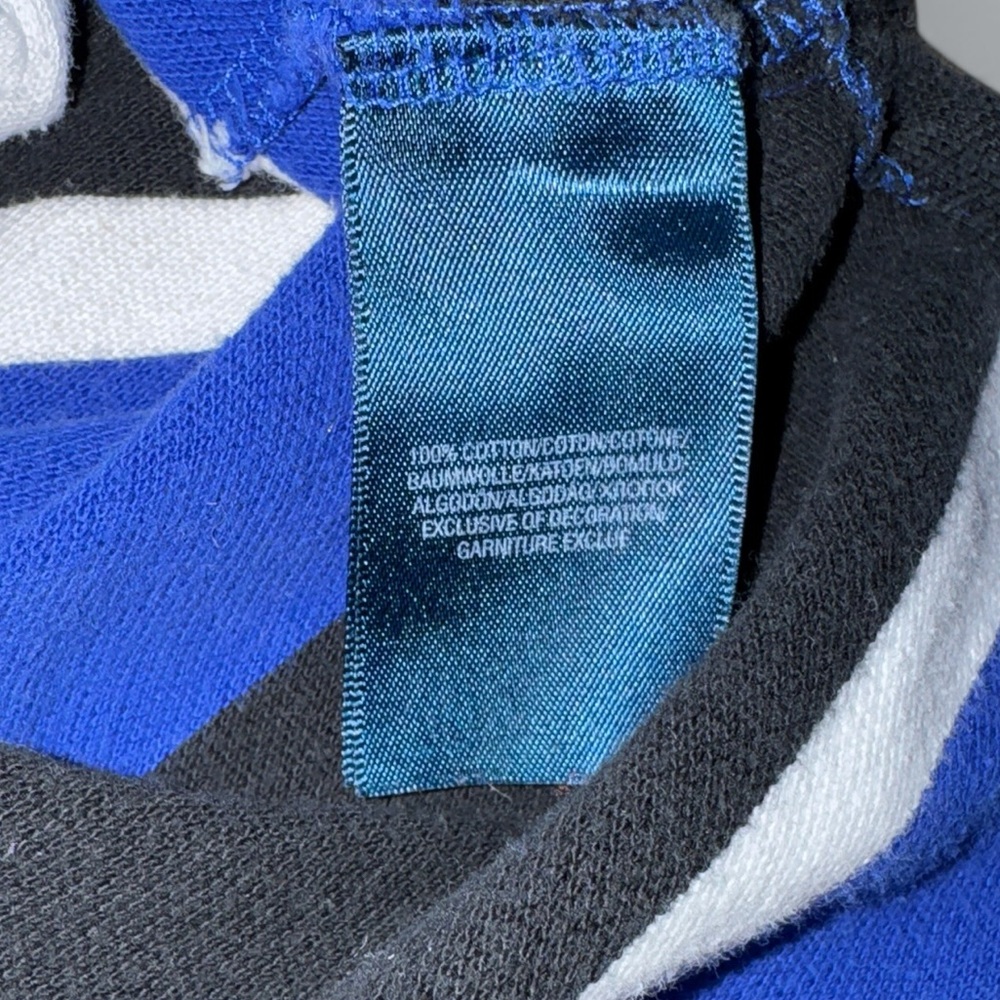 Polo Ralph Lauren Blue Striped Long Sleeve Polo - Picture 5 of 5